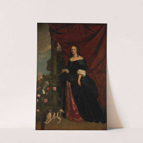 Portrait of a Woman, probably Sophia Anna van Pipenpoy (c. 1618-70), Countess of Schellart by Wybrand de Geest