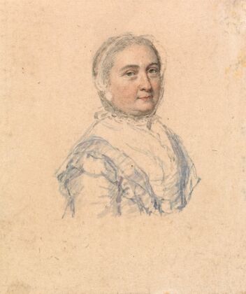 Portrait of a Woman taken from life, facing right