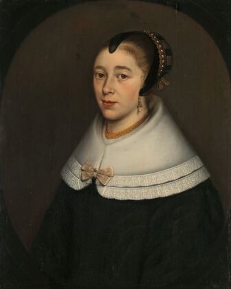 Portrait of a Woman, thought to be Catharina Kettingh, Wife of Bartholomeus Vermuyden