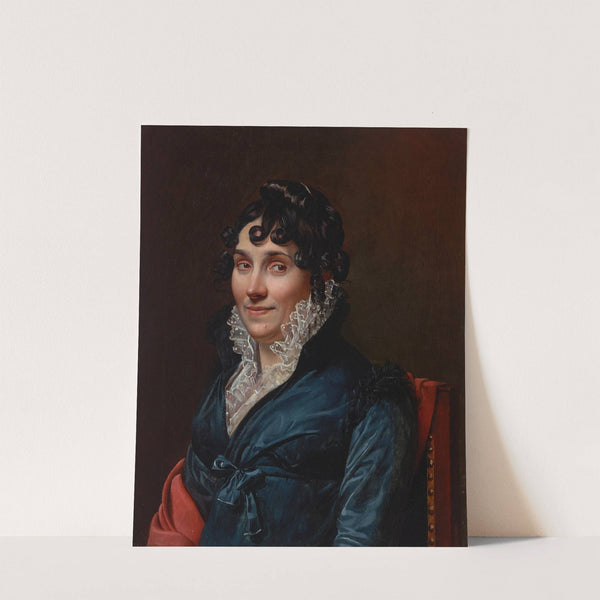 Portrait of a woman, traditionally identified as Henriette Lousbergs (1796-1827) by François-Joseph Navez