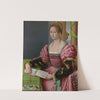 Portrait of a Woman with a Book of Music by Bacchiacca
