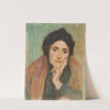 Portrait of a Woman with Dark Hair (ca 1910) by Maria Marga Thomass