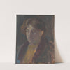 Portrait of a Woman with Half-Closed Eyes by Eduard Putra