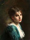 Portrait of a young beauty