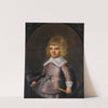 Portrait Of A Young Boy Holding A Hat by Jan van Teylingen