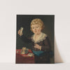 Portrait of a young boy playing with a house of cards by Sir George Chalmers