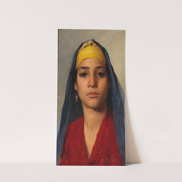 Portrait of a Young Egyptian Woman by Franz Xaver Kosler