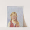 Portrait Of A Young Girl (1921) by Hans Dahl