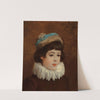 Portrait of a young girl by Henry Bacon