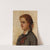 Portrait of a young girl by Wojciech Gerson
