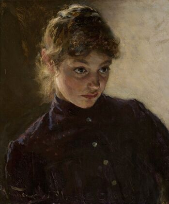Portrait of a young girl