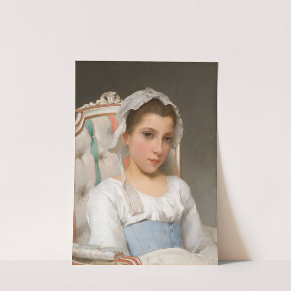 Portrait of a Young Girl by Hugo Salmson