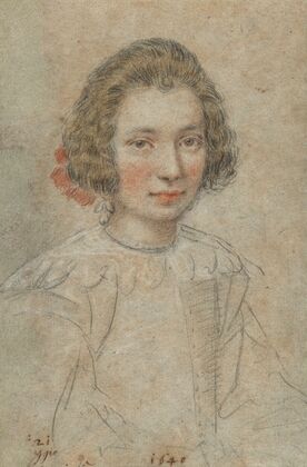 Portrait of a young girl