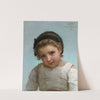 Portrait Of A Young Girl by Émile Munier