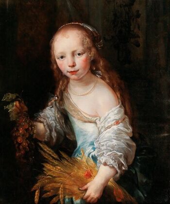 Portrait Of A Young Girl As Ceres — size preview