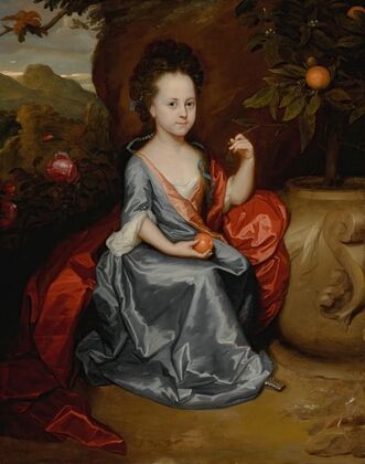 Portrait of a young girl, believed to be Anne Conslade