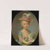 Portrait of a Young Girl, Said To Be Helene Amelie Madeline Molz (1773-1777) by Johann Heinrich Tischbein the elder