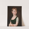 Portrait Of A Young Girl, Traditionally Identified As Princess Zu Löwenstein-Wertheim (1800–1825) by Barbara Krafft