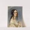Portrait Of A Young Lady by Richard Dadd