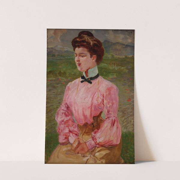 Portrait of a Young Lady by Jacek Malczewski