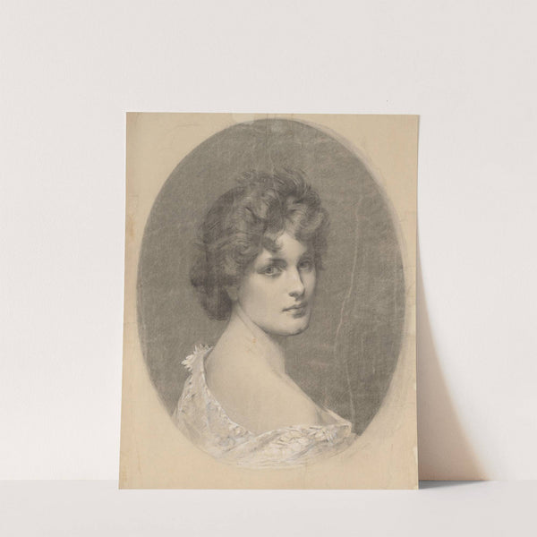 Portrait of a Young Lady (1887) by Julie Wilhelmine Hagen-Schwarz