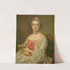Portrait of a young lady by Pierre Allais