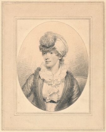 Portrait of a Young Lady in a Turban