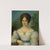 Portrait of a Young Lady in a White Dress by Jozef Ginovský