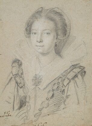 Portrait of a Young Lady of the House of Anjou