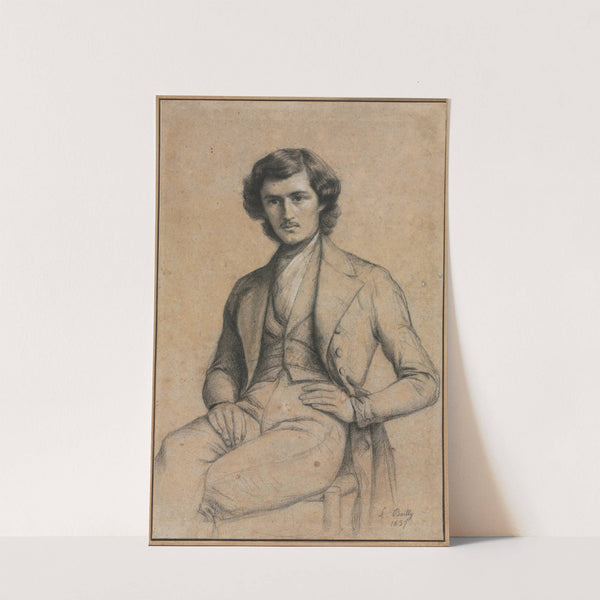 Portrait of a Young Man (1837) by Louis Léopold Boilly