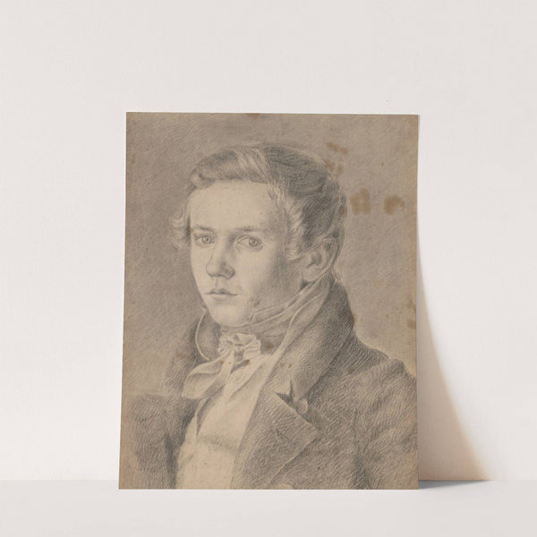 Portrait of a Young Man by Jean Antoine Verschaeren