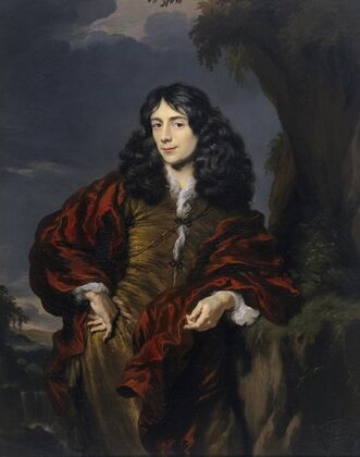 Portrait of a young man, possibly Simon van Alphen (1650-1730)