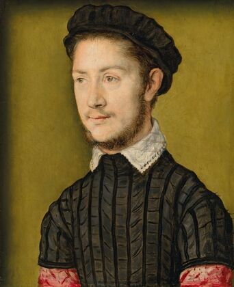 Portrait Of A Young Man, Probably An Officer Royal