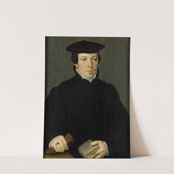 Portrait of a Young Minister by Pieter Pourbus