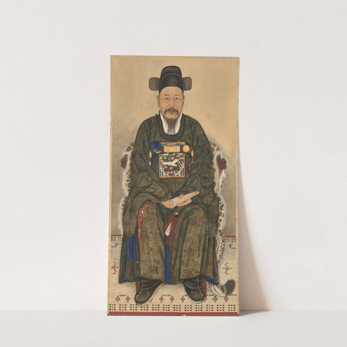 Portrait of a Young Officer (1921) by Chae Yongshin