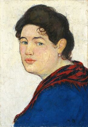 Portrait Of A Young Peasant Woman