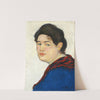 Portrait Of A Young Peasant Woman by Max Buri