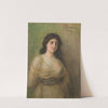 Portrait of a young woman (1907) by Franciszek Ejsmond