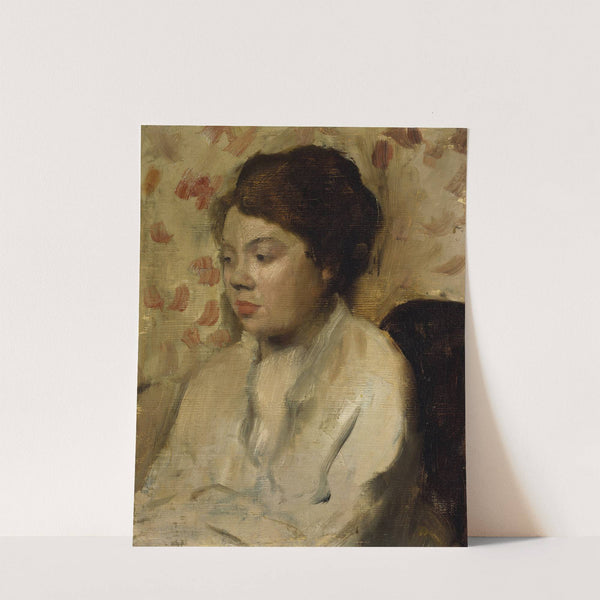 Portrait of a Young Woman (ca. 1885) by Edgar Degas
