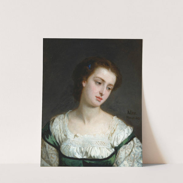 Portrait of a Young Woman by Edward Harrison May