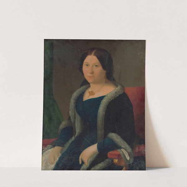 Portrait of a Young Woman by Miklós Barabás
