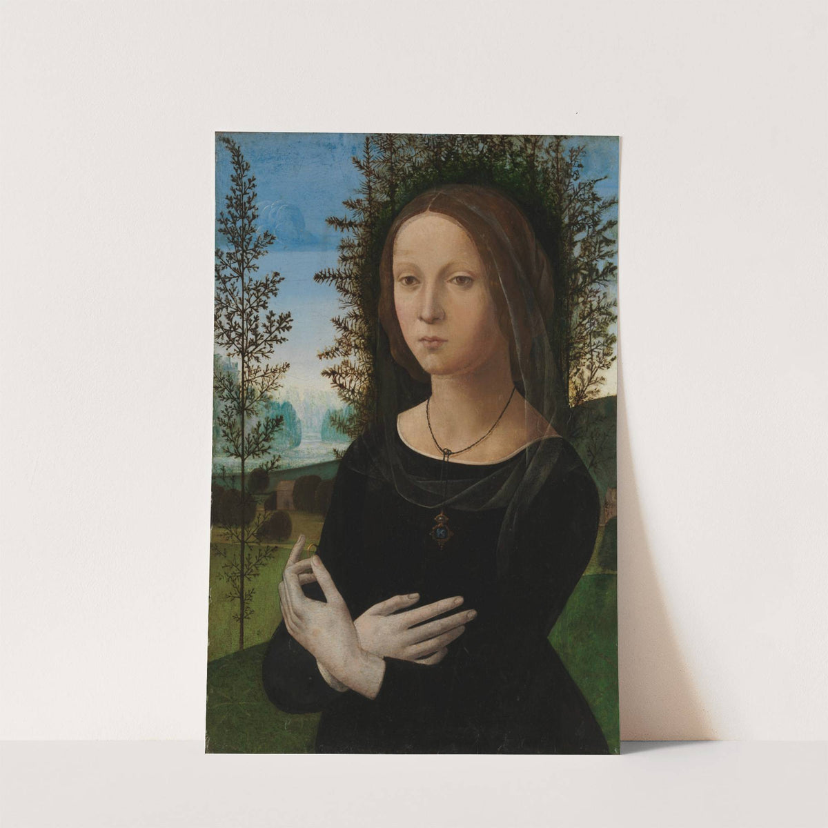 Portrait of a Young Woman by Lorenzo di Credi