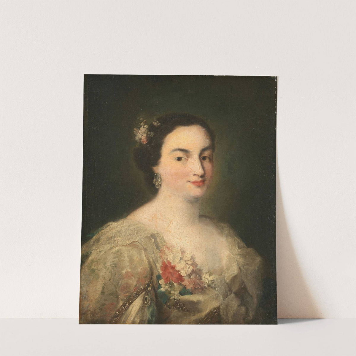 Portrait of a Young Woman (c. 1760) by Alessandro Longhi