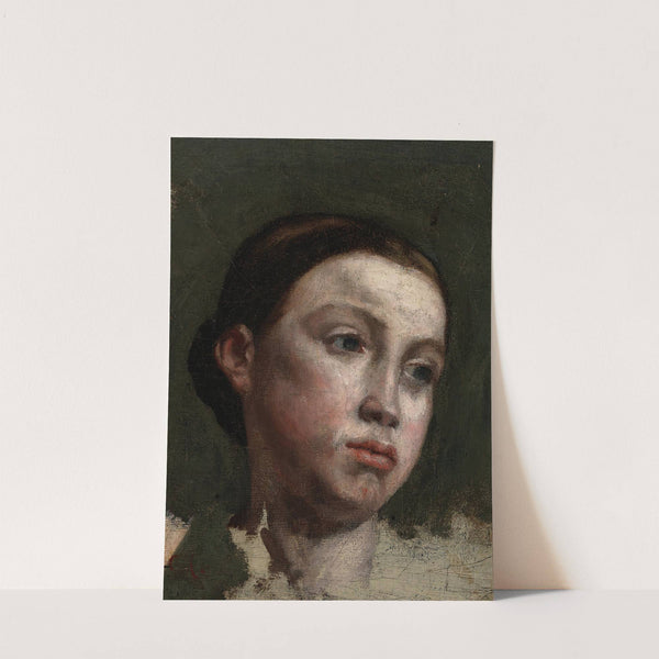 Portrait of a Young Woman (ca. 1845) by Gustave Courbet