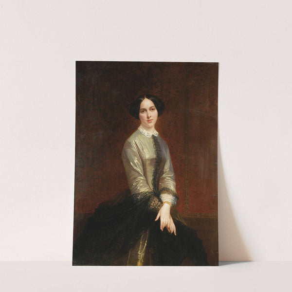 Portrait of a Young Woman (1850) by Adolphe Yvon