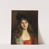 Portrait of a Young Woman by Albert Lynch