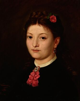 Portrait of a Young Woman (1870)
