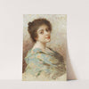 Portrait of a young woman by Charles Landelle