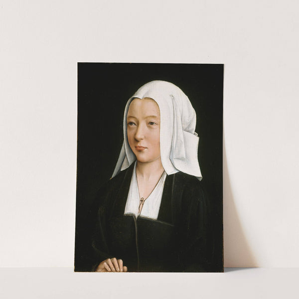 Portrait of a Young Woman by Anonymous