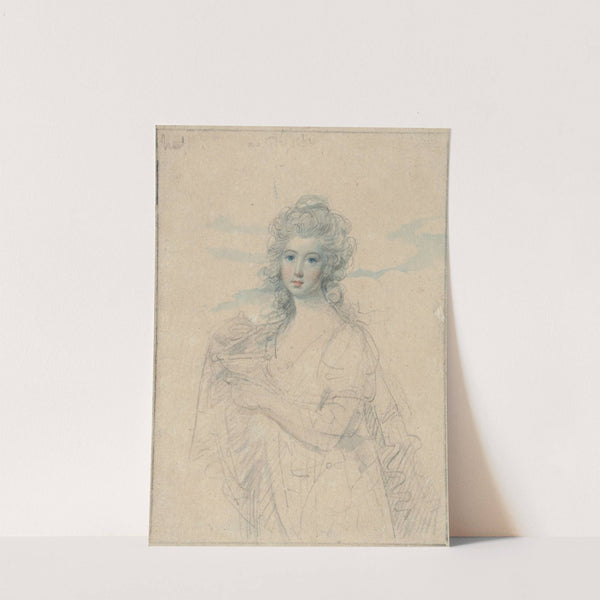 Portrait of a Young Woman as Psyche by Samuel Shelley